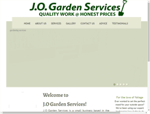 Tablet Screenshot of jogardenservices.co.uk